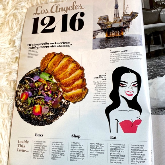 LOS ANGELES MAGAZINE DECEMBER 2016 ICONIC IMAGES OF LA Marilyn Monroe CO… - Picture 10 of 12